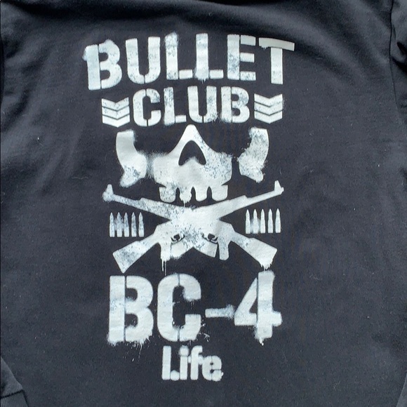 NJPW Bullet Club zip up hoodie XL - Picture 7 of 7